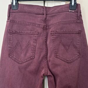 MOTHER Insider Crop Step Fray